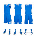 Basketbal uniform ontwerp gewoon basketballirset set